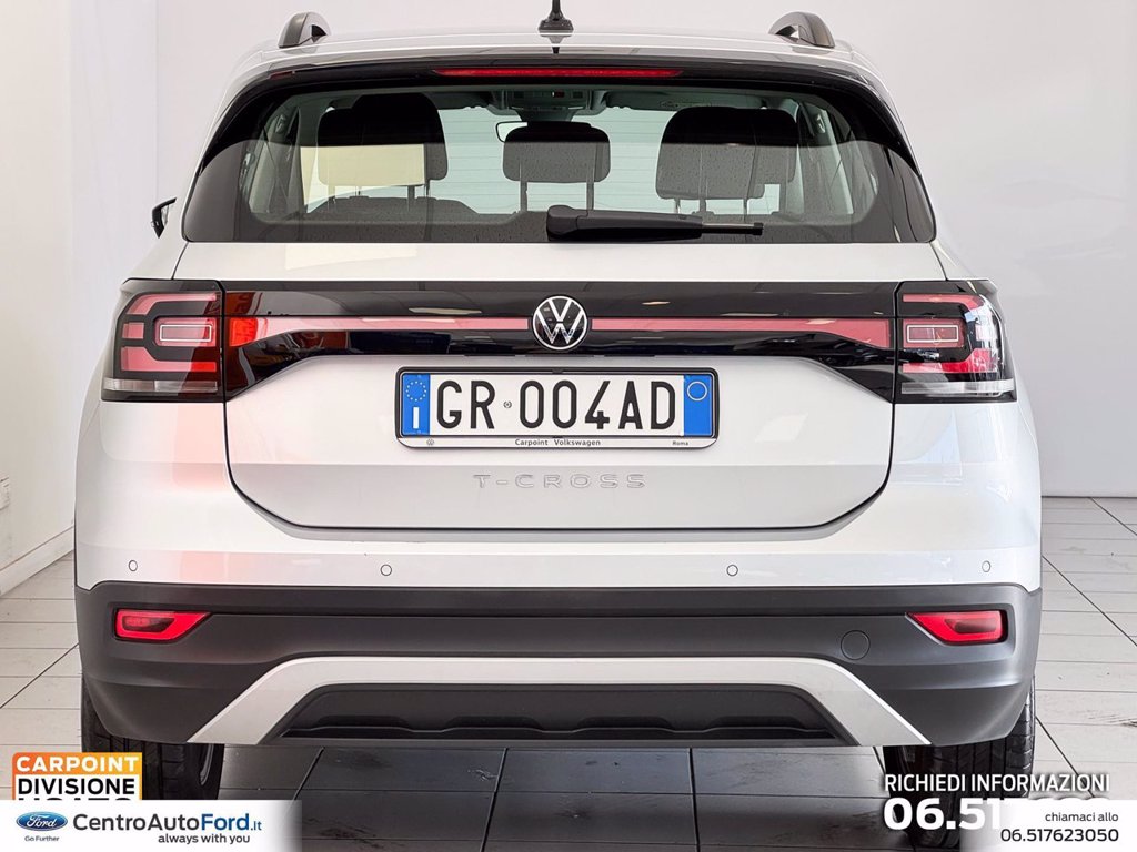 VOLKSWAGEN T-cross 1.0 tsi style 110cv dsg