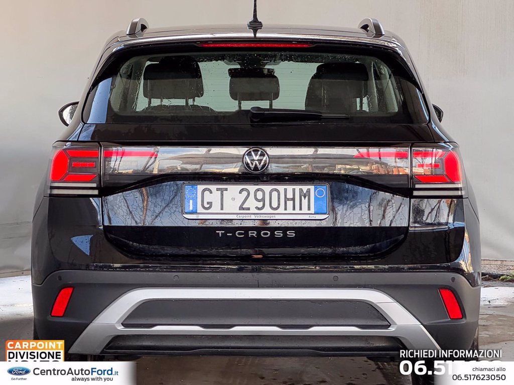 VOLKSWAGEN T-cross 1.0 tsi life 95cv