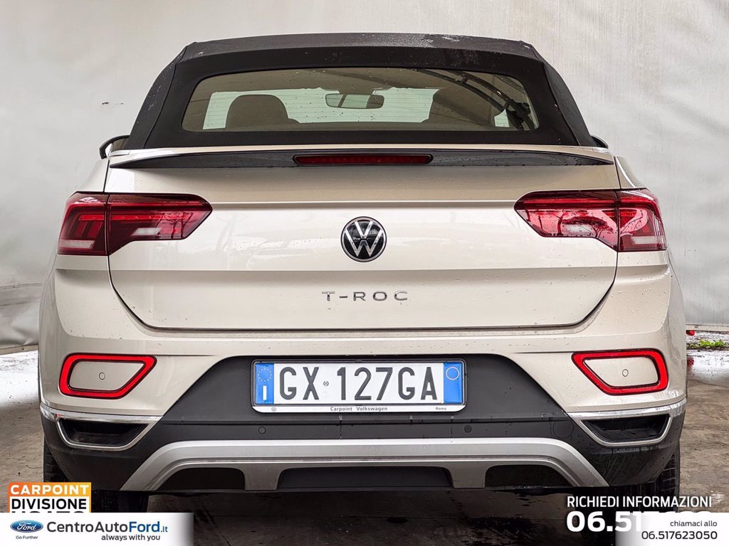 VOLKSWAGEN T-roc cabriolet 1.5 tsi style dsg