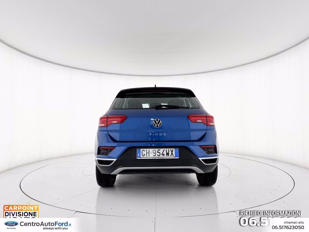 VOLKSWAGEN T-roc 1.0 tsi style 110cv