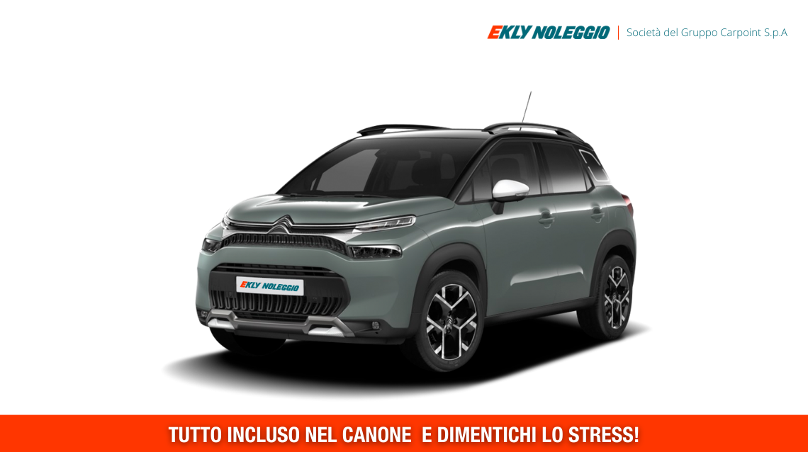 Nuova Citroen C3 Aircross Ekly Noleggio