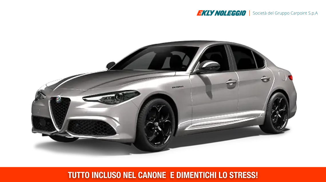 Ekly Noleggio Alfaromeo Giulia